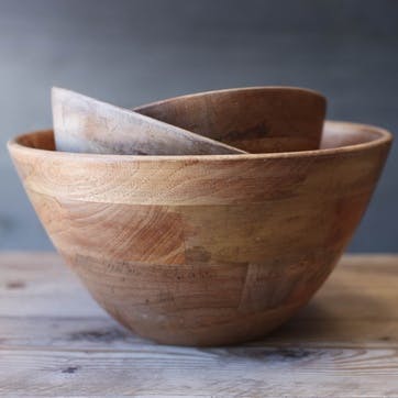 Indus Bowl D33cm, Mango Wood