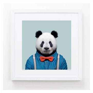 Zoo Portrait Giant Panda, 33cm x 33cm