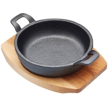 Cast Iron Mini Gratin Dish, 12.5cm, KitchenCraft