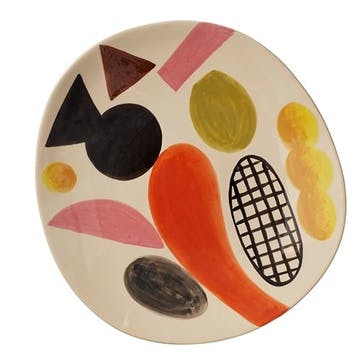 Platter, D38cm, Donna Wilson, Clachan, Multi