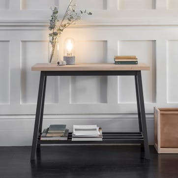 Clockhouse Console Table, Black