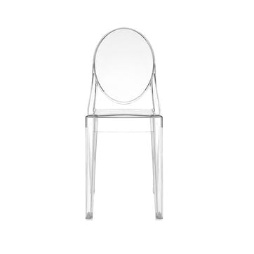 Victoria Ghost, Pair of Dining Chairs, Crystal
