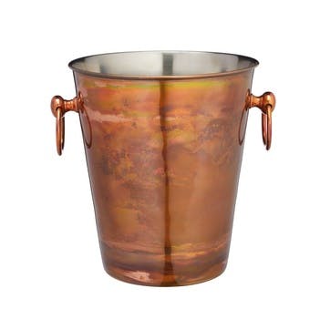 Iridescent Copper Champagne Bucket