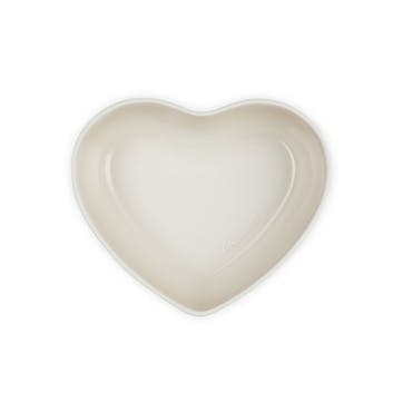 Heart Serving Bowl, 30cm, Meringue