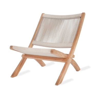Carrick Lounger Chair, Natural