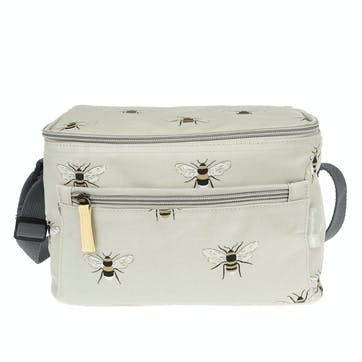 'Bees' Oilcloth Lunch Bag