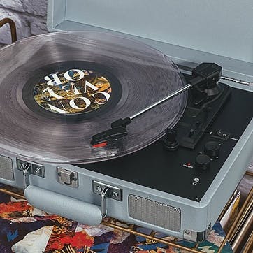 Cruiser Deluxe Plus Portable Turntable, Tourmaline