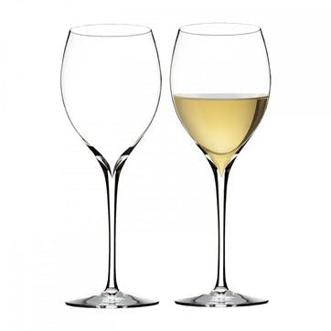 Elegance Crystal Chardonnay Wine Glass, Set Of 2