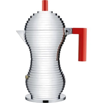 Pulcina Coffee Maker - 6 Cup; Red