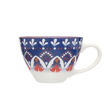 Mosaic Mug , 400ml, Blue