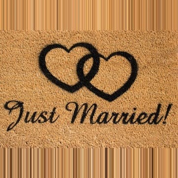 Just Married Doormat