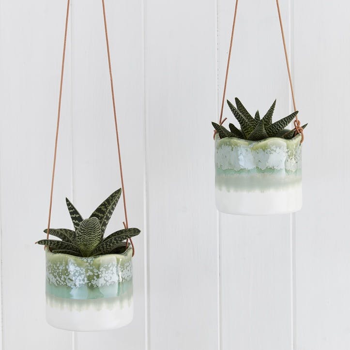 Indoor Hanging Pot, Wave Design
