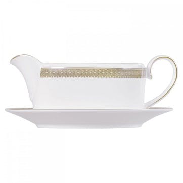Lace Gold Sauce Boat