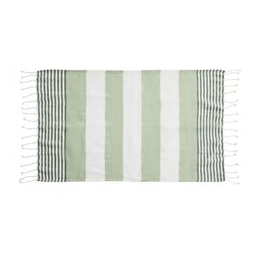Hamam Blanket 50 x 70cm , Green