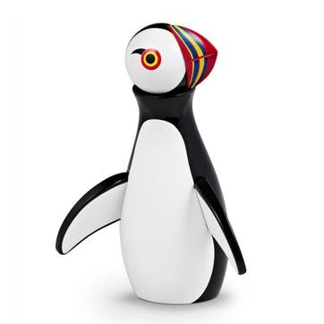 Puffin Wooden Figurine, Multi