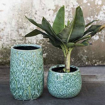 Seagrass Pot H14.5cm, Green