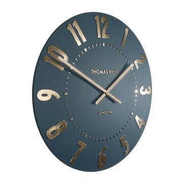 Mulberry Clock, 51cm, Midnight Blue