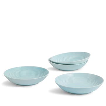 Gordon Ramsay Maze Set of 4 Pasta Bowls D24cm, Blue