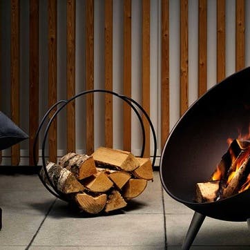 FireGlobe Log Holder