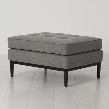 Model 02 Linen Ottoman, Shadow