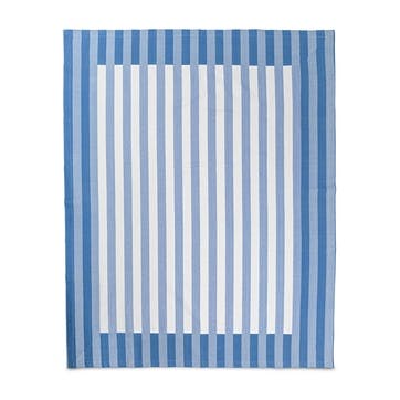 Stripe Tablecloth W160 x L200cm, Cornflower Blue