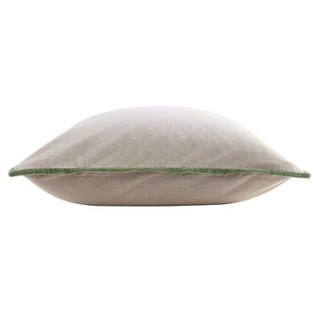 Jaipur Trim Cushion, 65 x 65cm, Jade