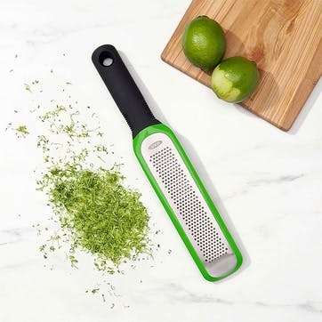 Good Grips Etched Zester Grater, Green