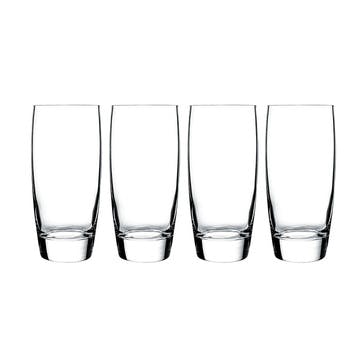 Michelangelo Masterpiece set of 4 hi-ball glasses 435ml