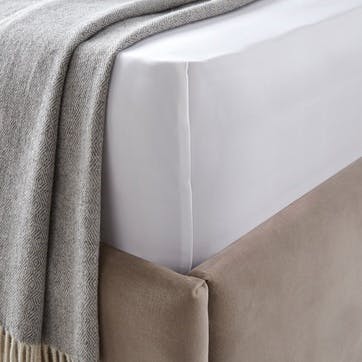 Cavendish Deep Fitted Sheet, Super King