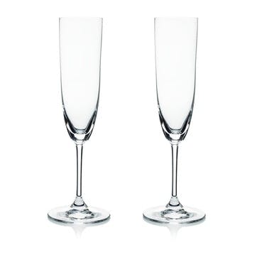 Vinum Champagne Glasses, Set of 2