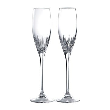 Crystal Duchesse Champagne Flute, Set of 2