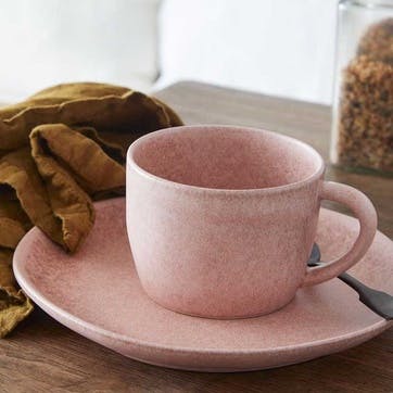 Livia Set of 6 Mugs 360ml, Mauve Rose