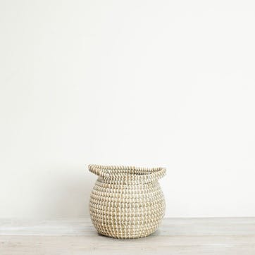 Elba Basket 18 x 15cm, Seagrass