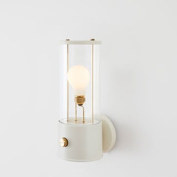 The Muse Farrow & Ball Wall Light, Candlenut White