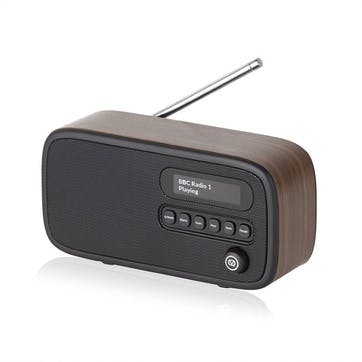 Dexter DAB/FM Radio, Walnut