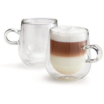 Duo Latte Glass Set 325ml