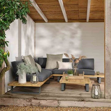 Bayworth Corner Sofa Set, Grey