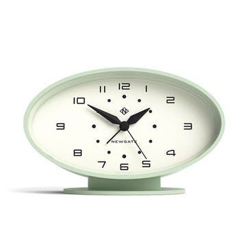 Ronnie Clock H10 x W16 x D8.2 cm, Neo Mint
