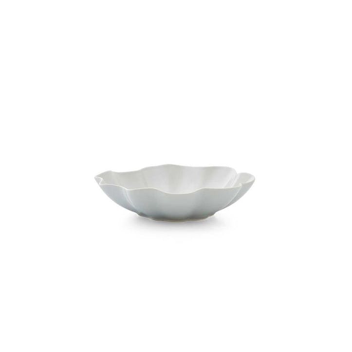 Floret Grey Medium Serving Bowl
