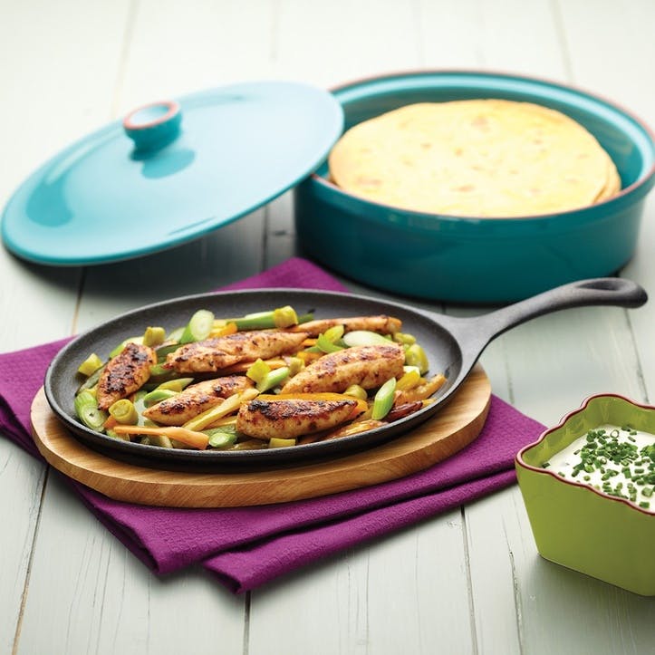 Mexican Cast Iron Fajita Sizzler