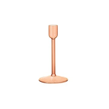 Like Candleholder H15cm, Orange