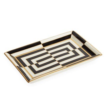 Op Art Rectangle Tray