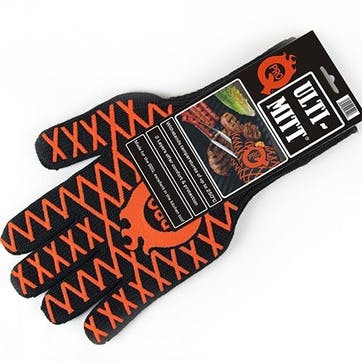 Ulti-Mitt heat resistant BBQ glove, ProQ Barecues and Smokers