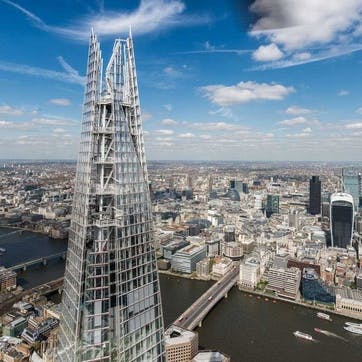 Visit to The View from The Shard and Three Course Lunch at Gordon Ramsay's Savoy Grill for Two ,