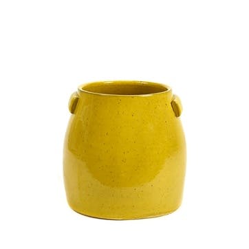 Tabor Pot H24cm, Yellow
