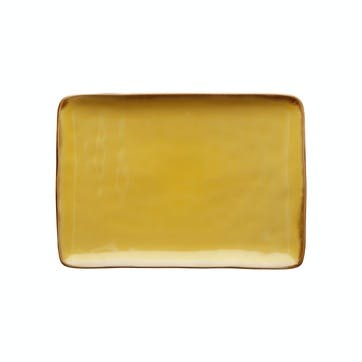 Concerto Serving Platter, Small, Yellow