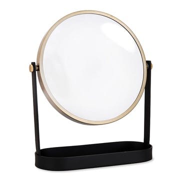 Adelphi Vanity Mirror, Black