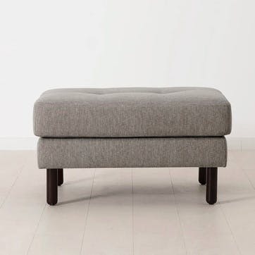 Model 04 Ottoman, Linen Shadow