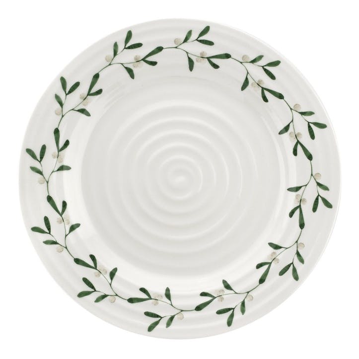 Mistletoe Dinner Plates, Set of 4
