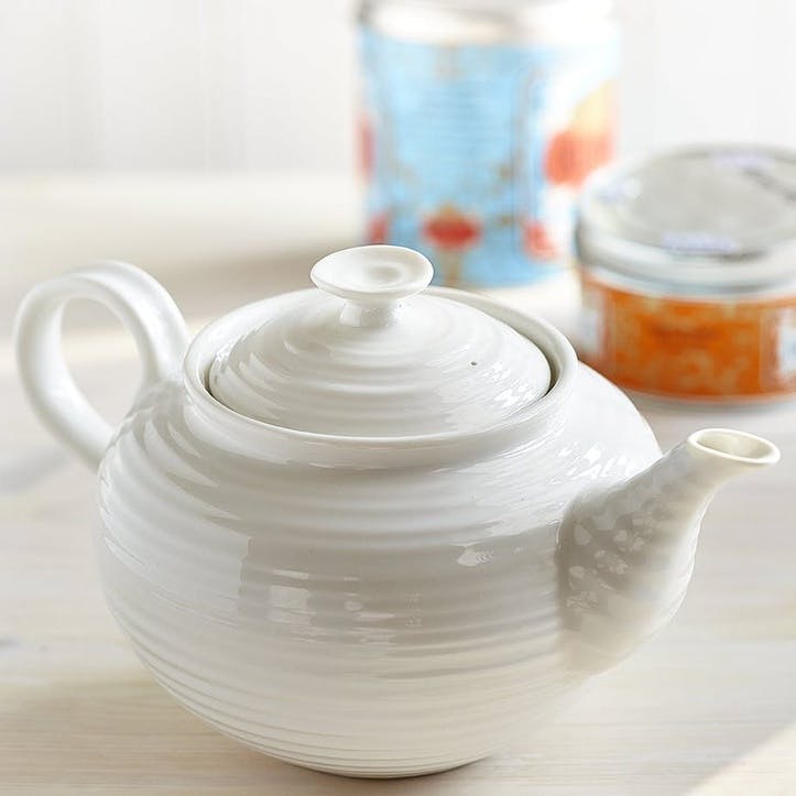 Teapot - Large; White